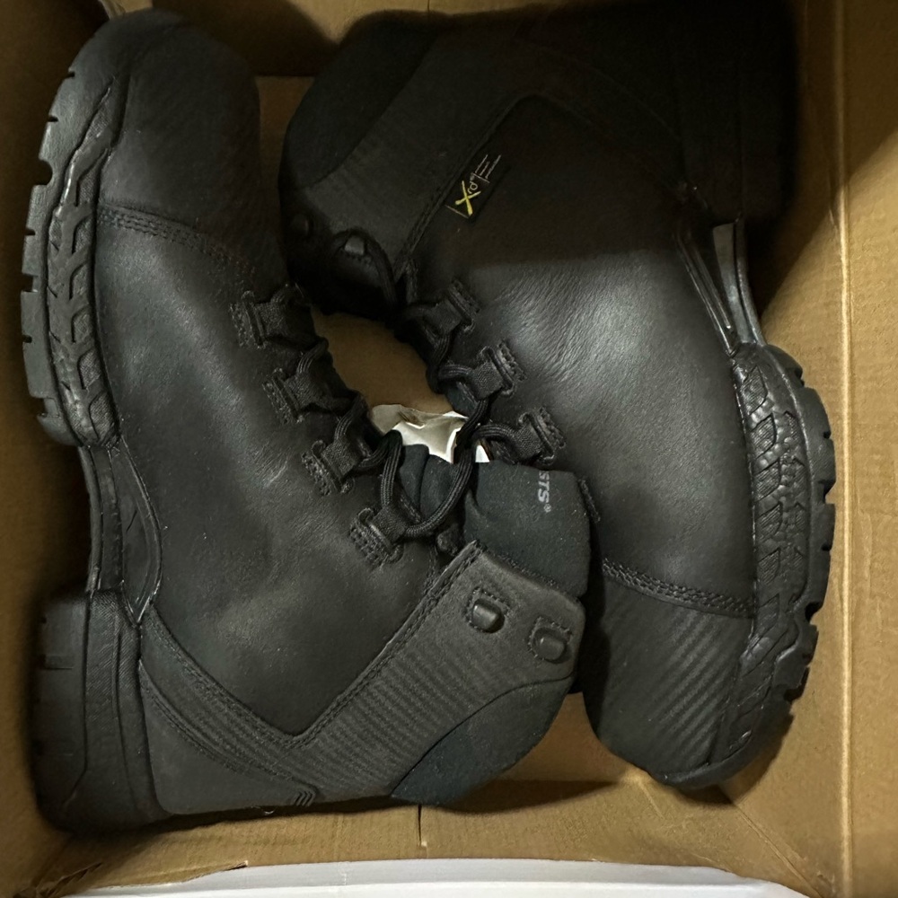 Xergy Black Work Boots